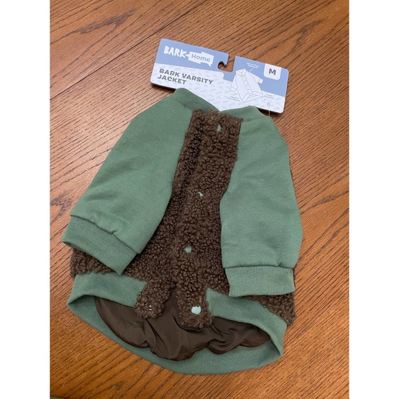 NWT Bark Home Bark Varsity Jack For Dogs Size M - Picture 2 of 12